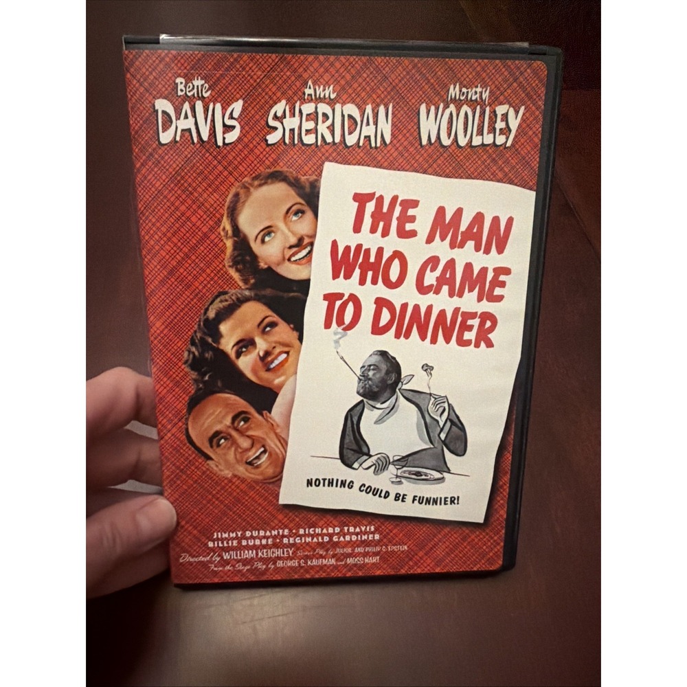 The Man Who Came To Dinner DVD - 1941 - Ann Sheridan Bette Davis - Z4